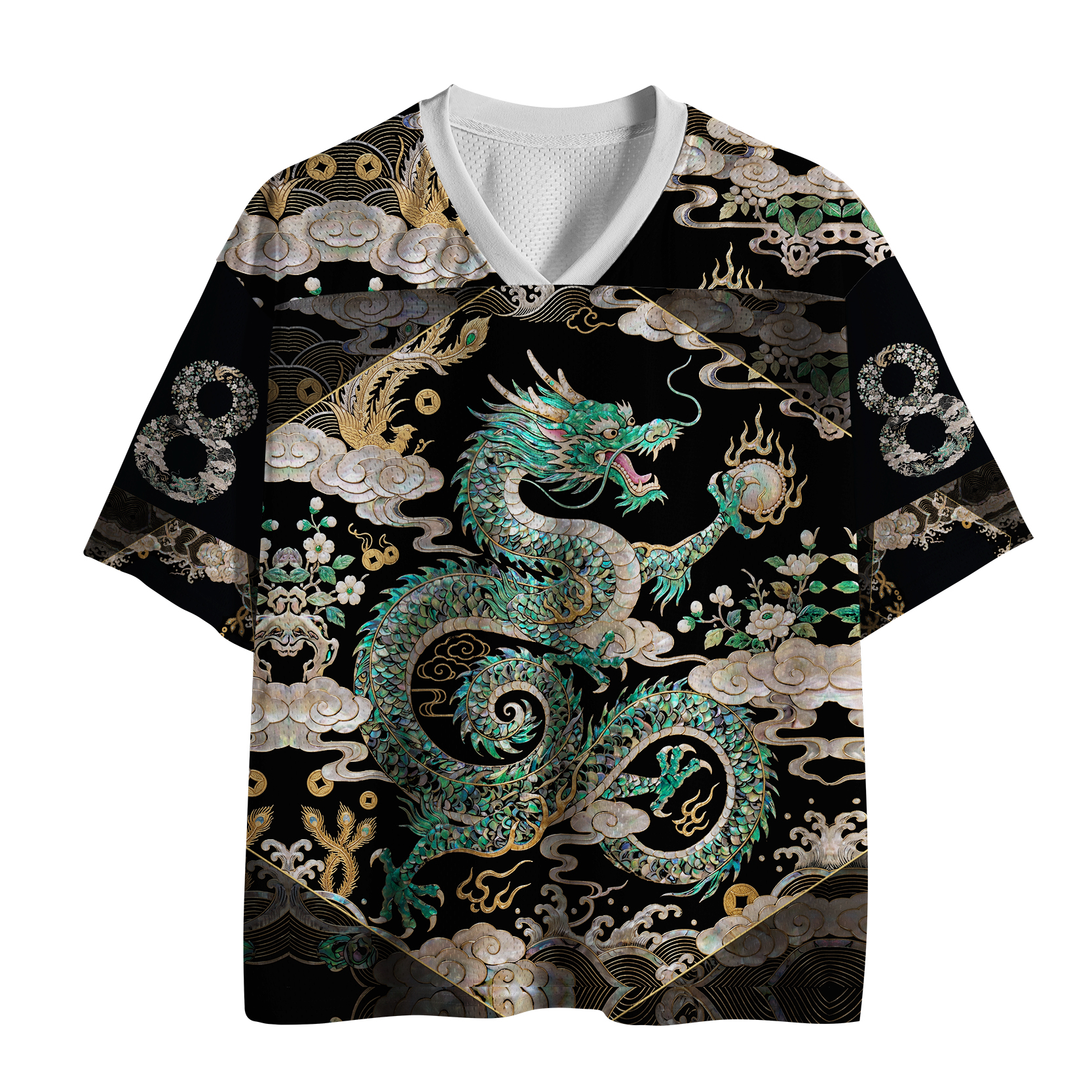 Tokyo-Tiger Celestial Dragon Of The Storm Mesh Jersey