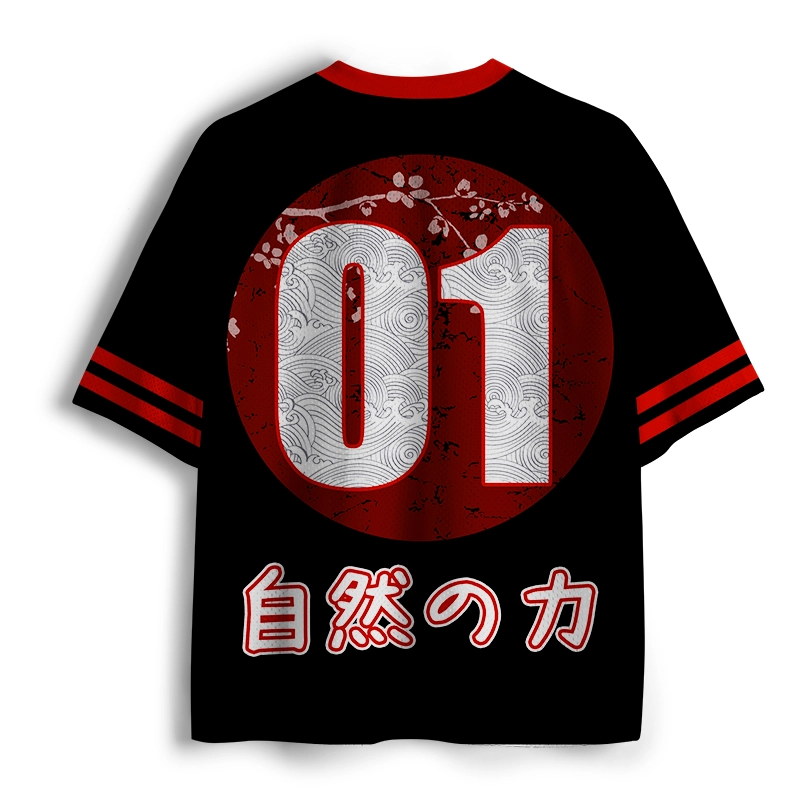 Tokyo-Tiger Sakura Sun Never Give Up Mesh Jersey