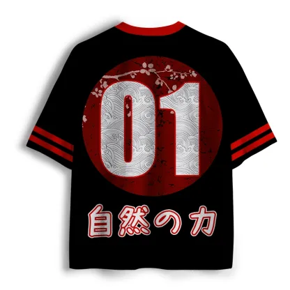 Tokyo-Tiger Sakura Sun Never Give Up Mesh Jersey