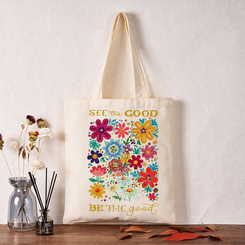 Tokyo-Tiger Flower：See The Good Be The Good Tote Bag