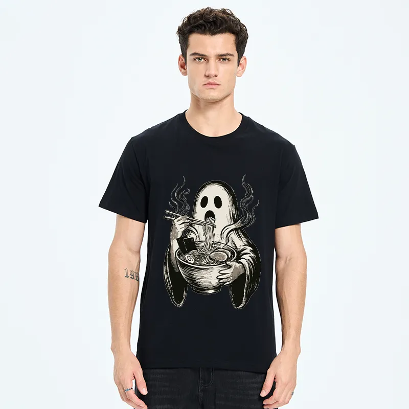 Tokyo-Tiger Funny Ghost Ramen Classic T-Shirt