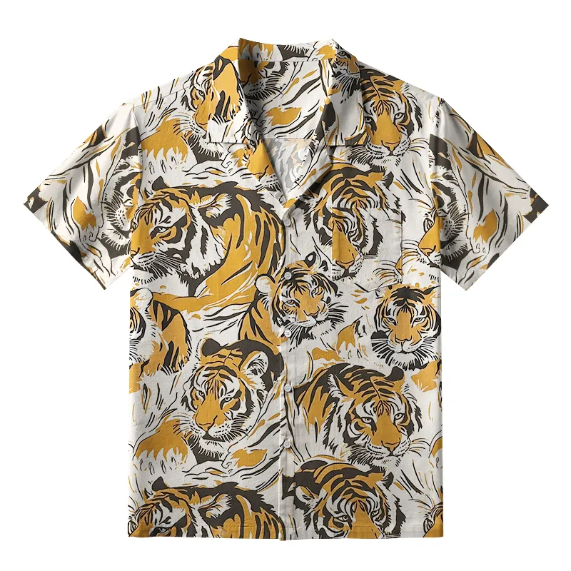 Tokyo-Tiger Wild Tiger Aloha Hawaiian Shirt