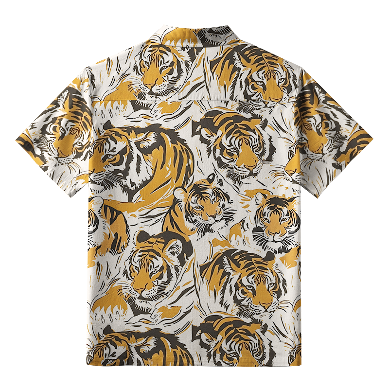 Tokyo-Tiger Wild Tiger Aloha Hawaiian Shirt
