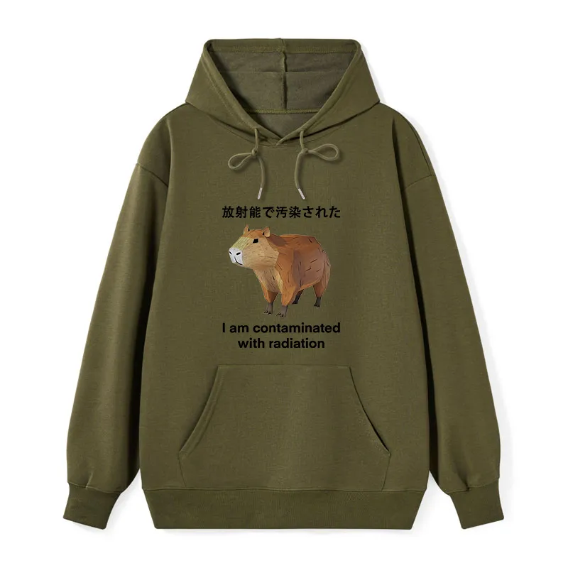 Tokyo-Tiger Capybara Contaminated By Radiation Classic Hoodie