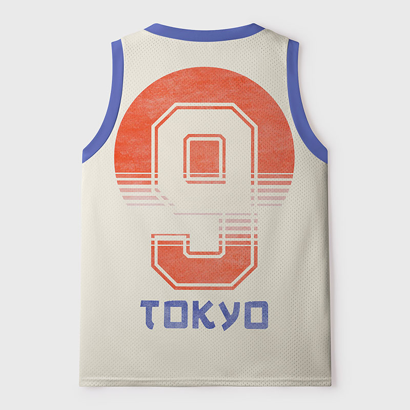 Tokyo-Tiger City Of The Rising Sun Mesh Tank Top