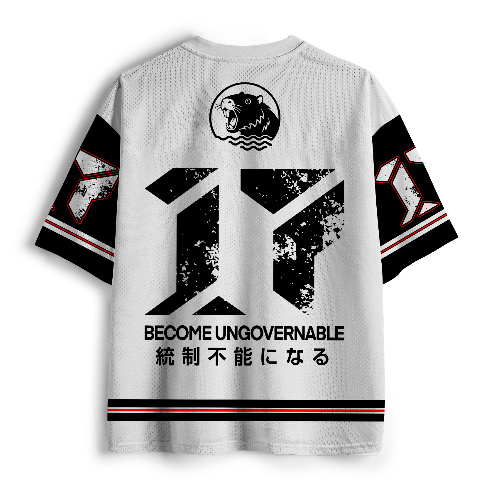 Tokyo-Tiger The Ungovernable Capybara Mesh Jersey