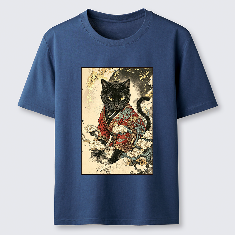 Tokyo-Tiger Traditional Robe Cat Art Classic T-Shirt