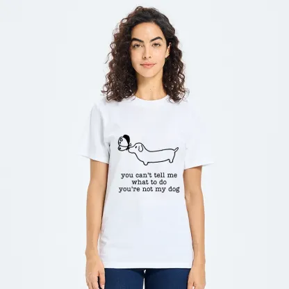 Tokyo-Tiger Rebel Wiener Dog Attitude Classic T-Shirt