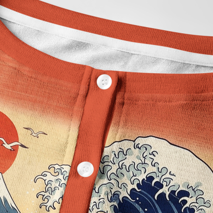 Tokyo-Tiger Ukiyo-E Samurai Cat Riding Octopus Women's Lightweight Cardigan