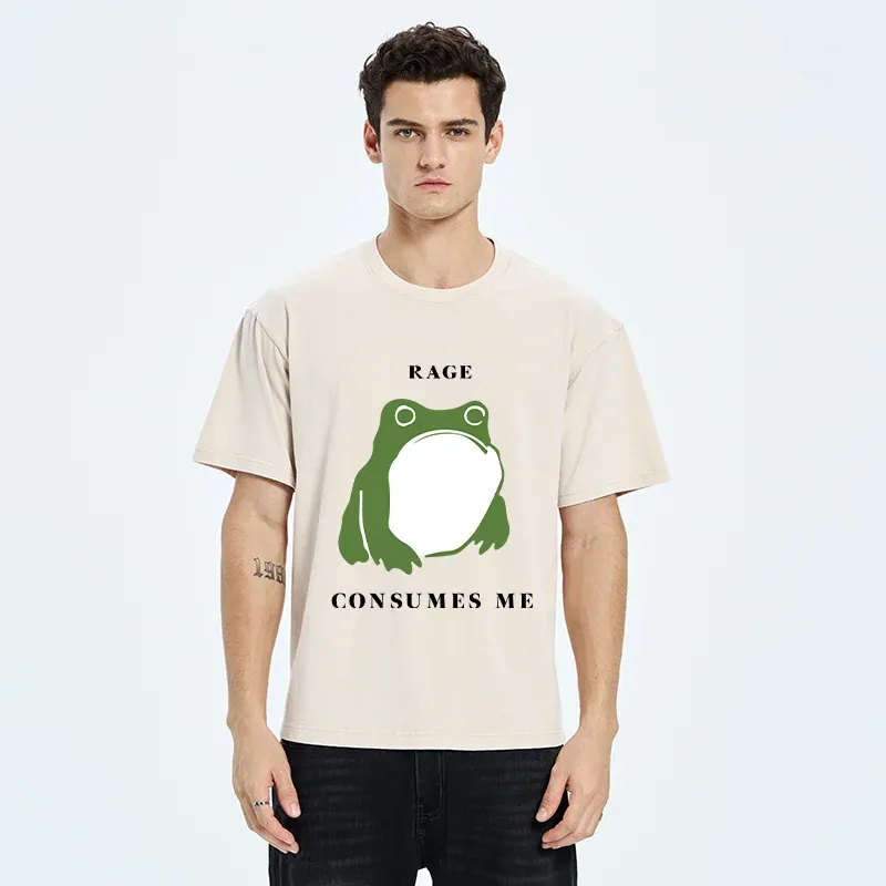 Tokyo-Tiger Rage Consumes Me Washed T-Shirt