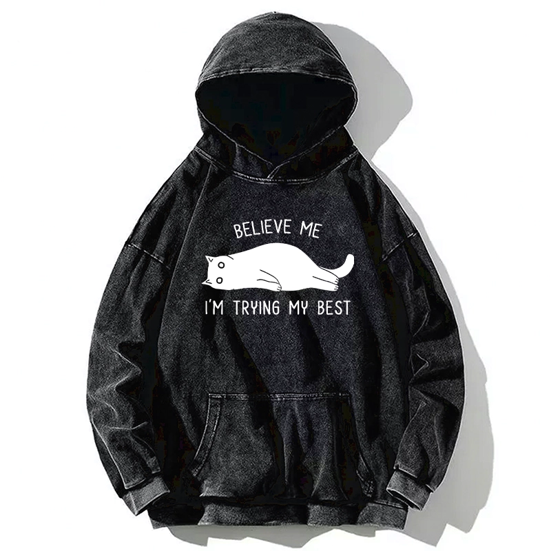Tokyo-Tiger When Life Is Hard Nap First Washed Hoodie