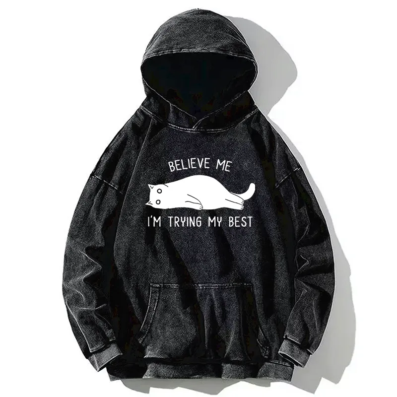 Tokyo-Tiger When Life Is Hard Nap First Washed Hoodie