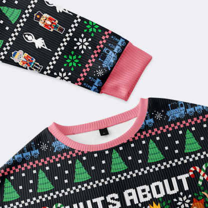 Tokyo-Tiger Nutcracker Wonderland Christmas Ugly Sweatshirt