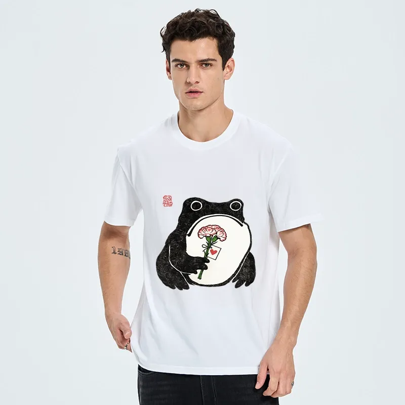 Tokyo-Tiger The Frog Holding A Carnation Classic T-Shirt