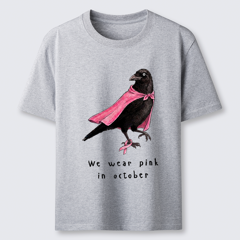Tokyo-Tiger Pink Ribbon Raven Breast Cancer Awareness Classic T-Shirt