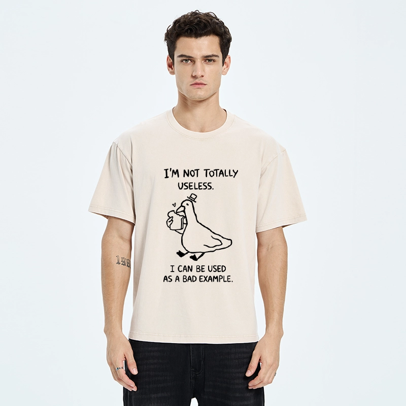 Tokyo-Tiger Funny Duck Meme Washed T-Shirt