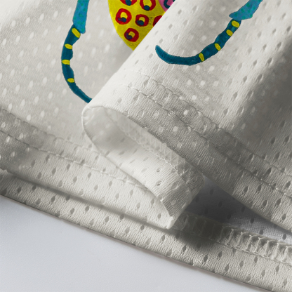 Tokyo-Tiger Patterned Beetle Mesh Jersey