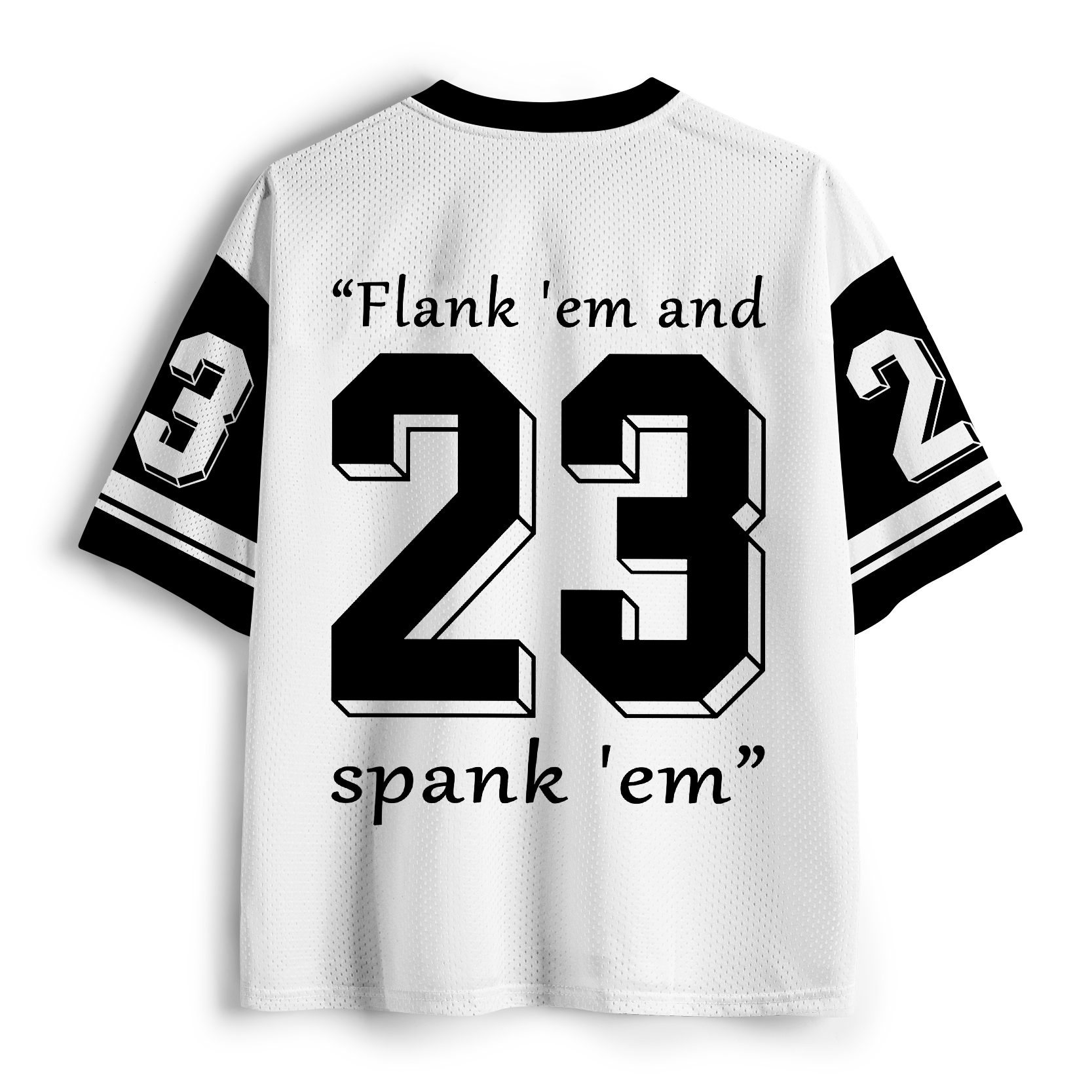 Tokyo-Tiger Sun Tzu "Flank 'Em" Mesh Jersey