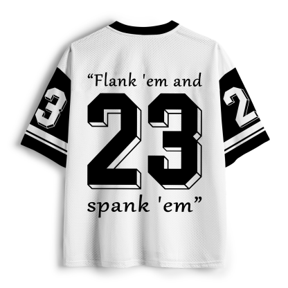 Tokyo-Tiger Sun Tzu "Flank 'Em" Mesh Jersey