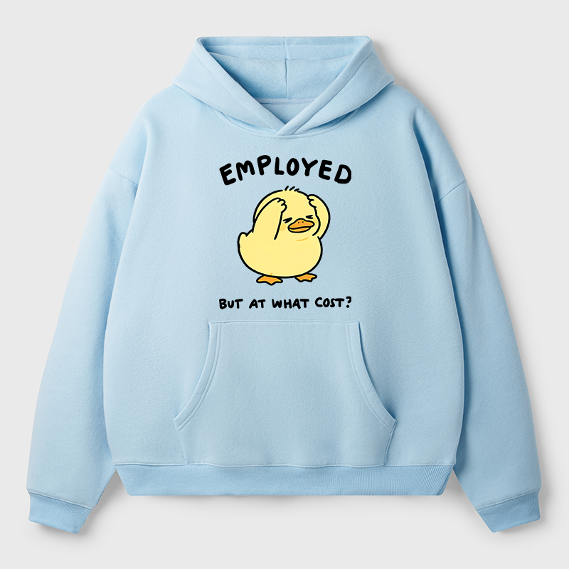 Tokyo‑Tiger Funny Work Duck Adult Fleece Hoodie
