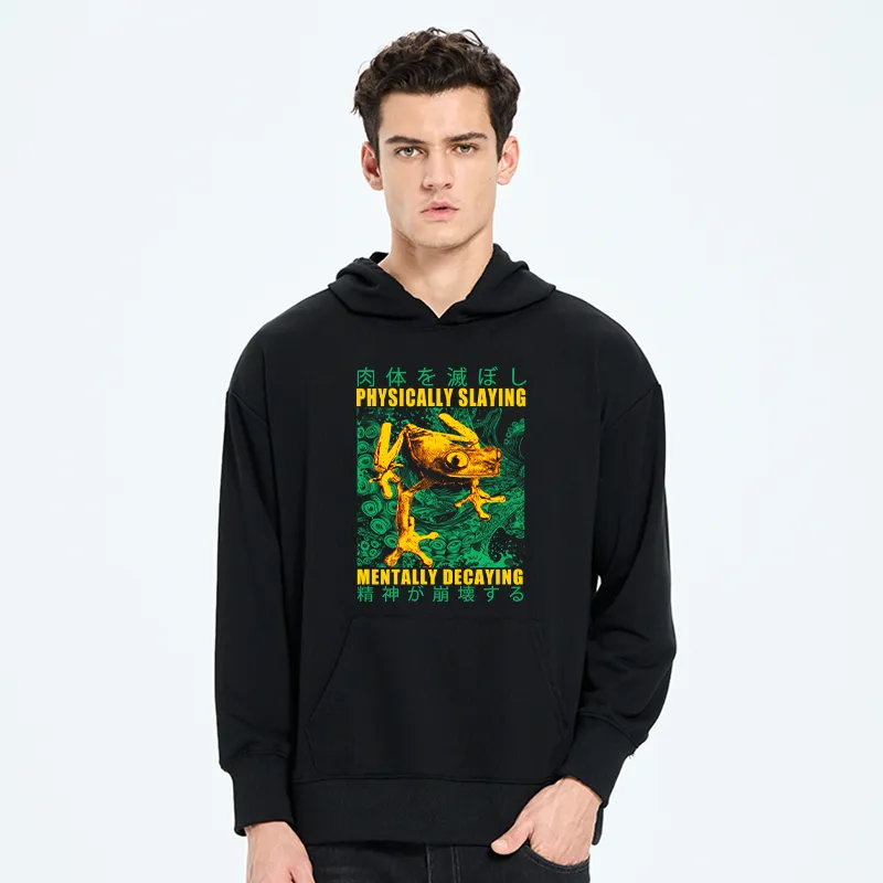 Tokyo-Tiger Physically Slaying Mentally Decaying Classic Hoodie