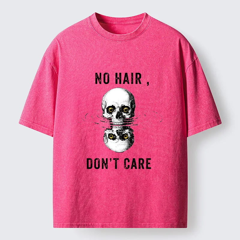 Tokyo-Tiger Skull Water Reflection Washed T-Shirt