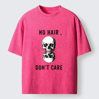 Tokyo-Tiger Skull Water Reflection Washed T-Shirt