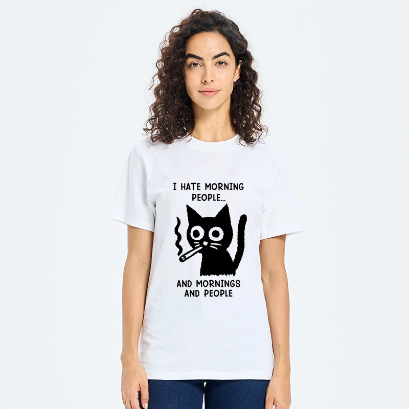 Tokyo-Tiger Morning Black Cat Classic T-Shirt