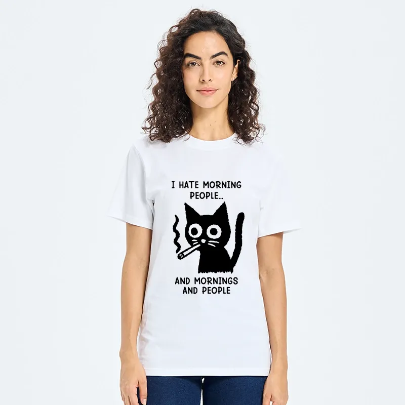 Tokyo-Tiger Morning Black Cat Classic T-Shirt
