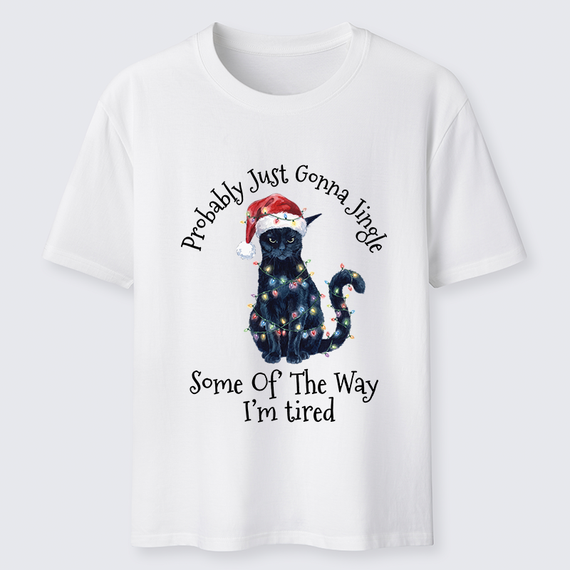 Tokyo-Tiger Tired Christmas Cat Meme Classic T-Shirt