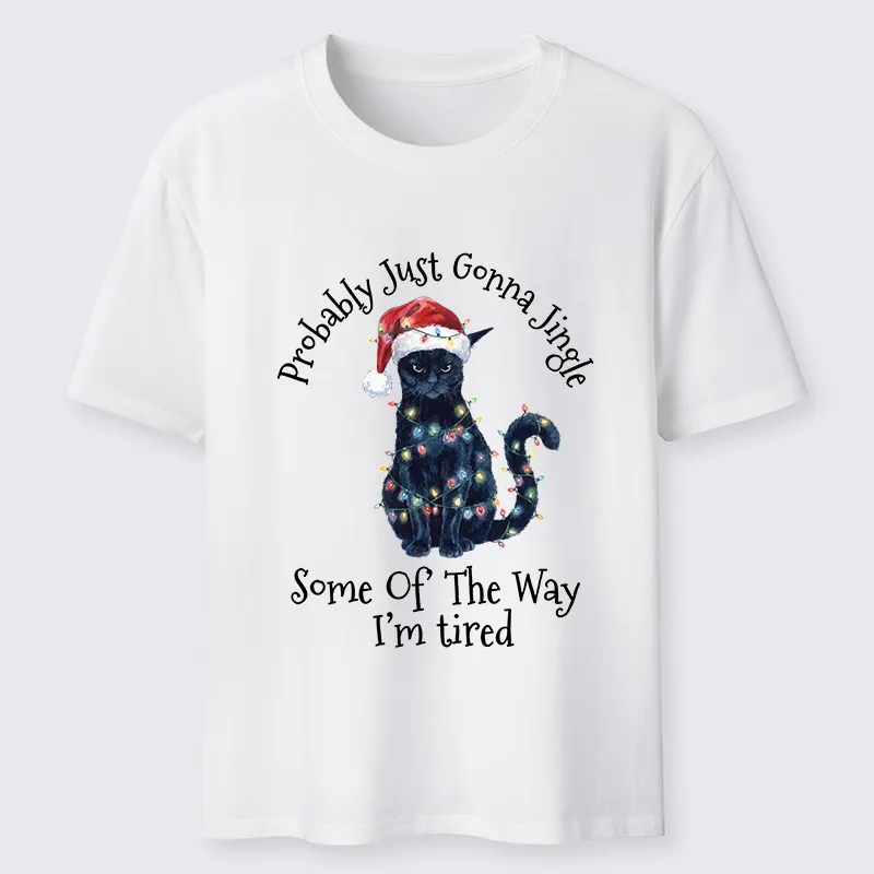 Tokyo-Tiger Tired Christmas Cat Meme Classic T-Shirt