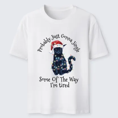 Tokyo-Tiger Tired Christmas Cat Meme Classic T-Shirt