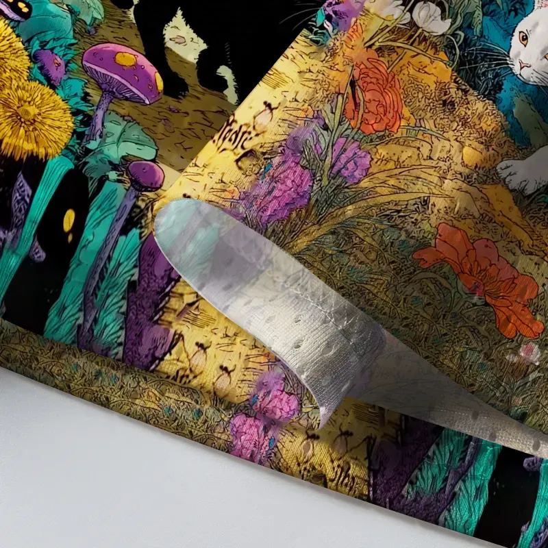 Tokyo-Tiger A Tale Of Two Cats In An Enchanted Forest Mesh Jersey