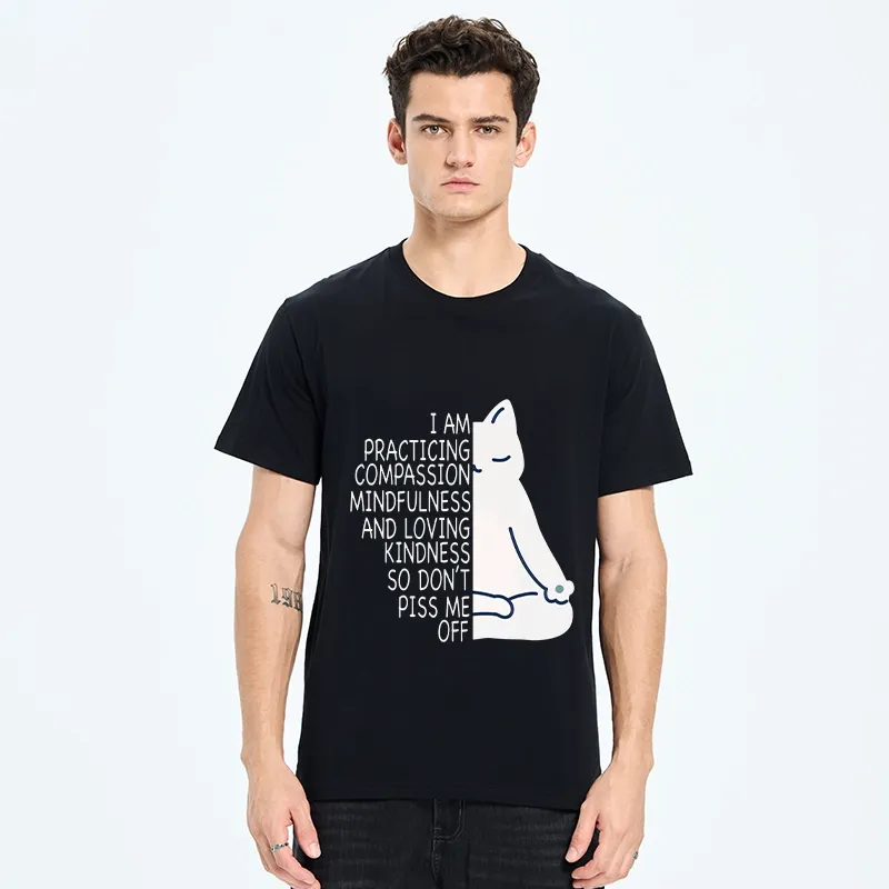 Tokyo-Tiger Calm Black Cat With Anger Issues Classic T-Shirt