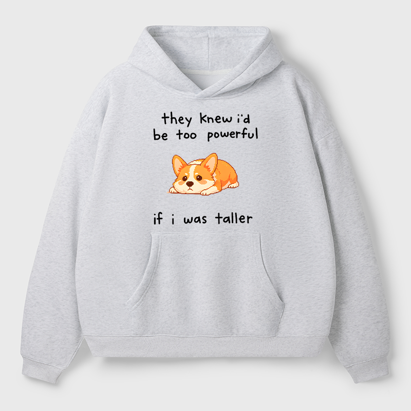 Tokyo-Tiger Funny Short Dog Joke Adult Fleece Hoodie