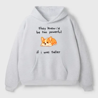 Tokyo-Tiger Funny Short Dog Joke Adult Fleece Hoodie