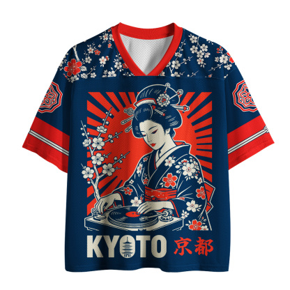 Tokyo-Tiger Kyoto Kimono Mesh Jersey