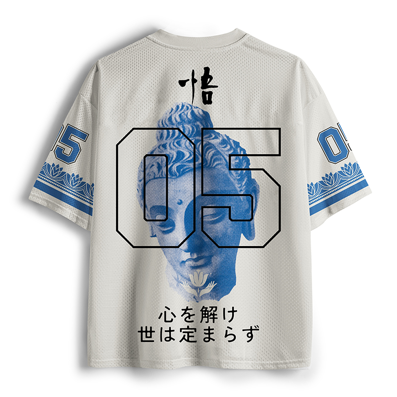 Tokyo-Tiger Buddha: Nothing Is In Control Mesh Jersey