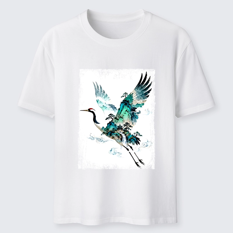 Tokyo-Tiger Mountain Crane Spirit Classic T-Shirt