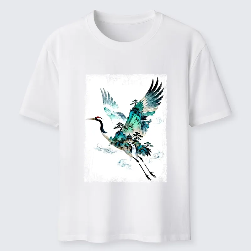Tokyo-Tiger Mountain Crane Spirit Classic T-Shirt