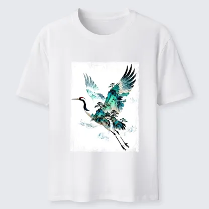 Tokyo-Tiger Mountain Crane Spirit Classic T-Shirt