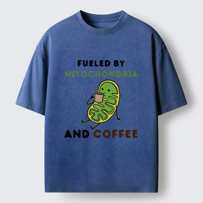 Tokyo-Tiger Two Sources Energy Funny Meme Washed T-Shirt