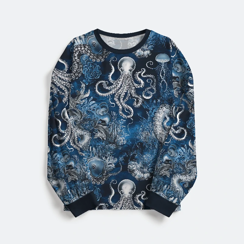 Tokyo-Tiger Deep Sea Octopus Family Pajama Sets
