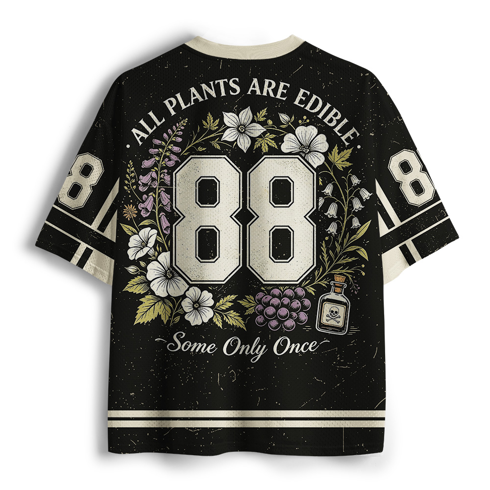 Tokyo-Tiger Skeleton Plant Mesh Jersey