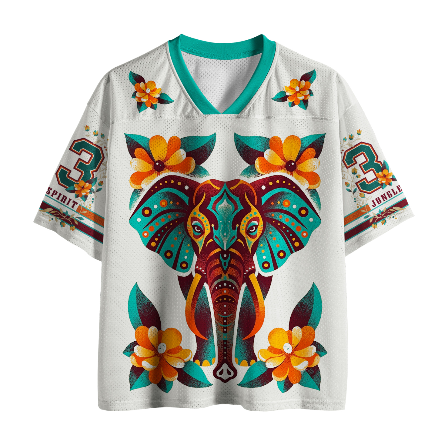 Tokyo-Tiger Leader Elephant Of The Jungle Mesh Jersey Sale