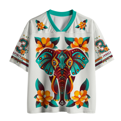 Tokyo-Tiger Leader Elephant Of The Jungle Mesh Jersey