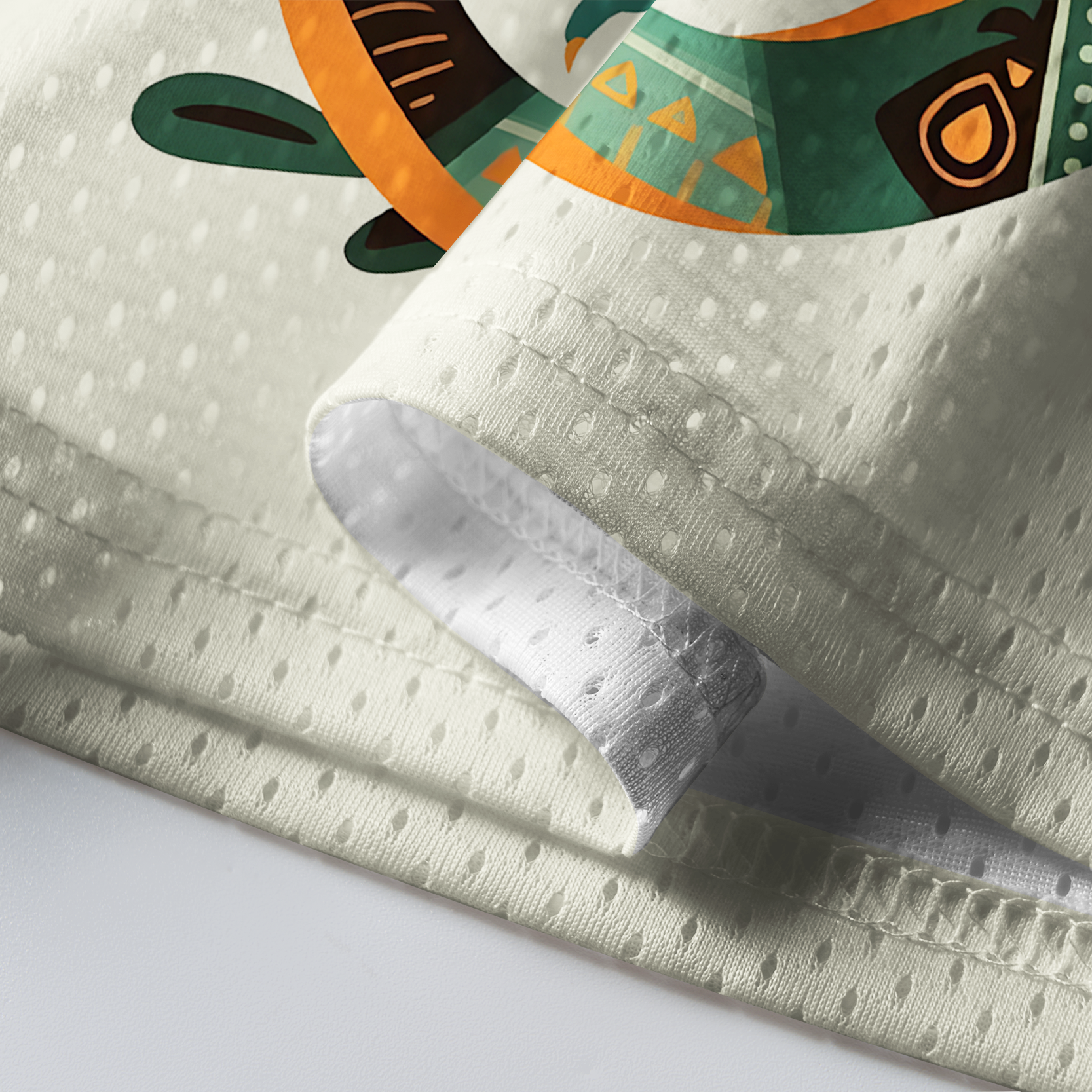 Tokyo-Tiger Mystic Gecko Totem Mesh Jersey