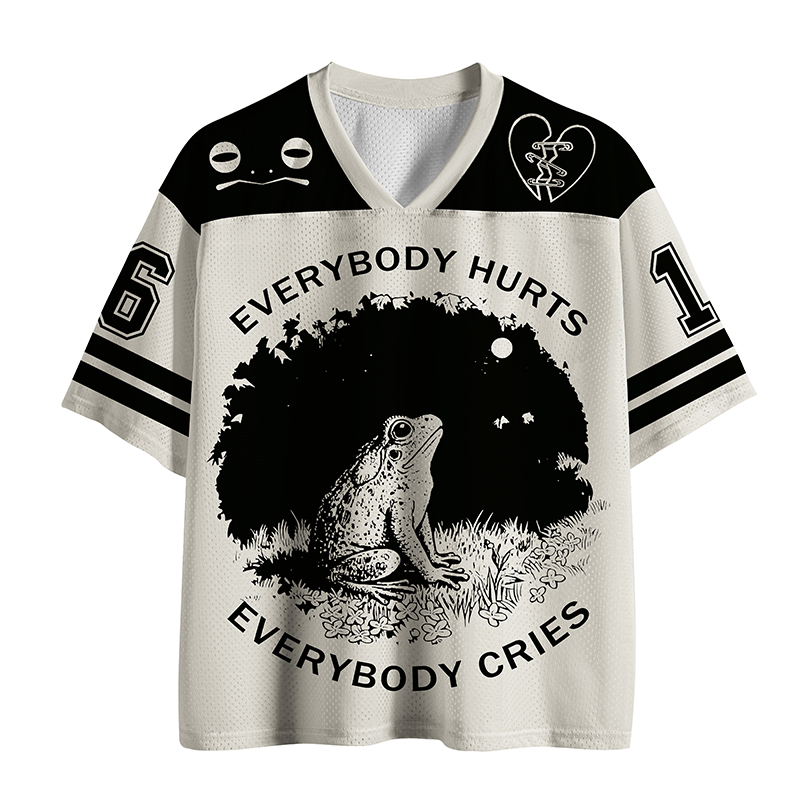 Tokyo-Tiger Sad Frog Mesh Jersey