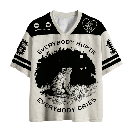 Tokyo-Tiger Sad Frog Mesh Jersey