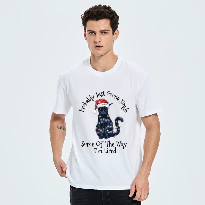 Tokyo-Tiger Tired Christmas Cat Meme Classic T-Shirt